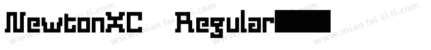 NewtonXC Regular字体转换